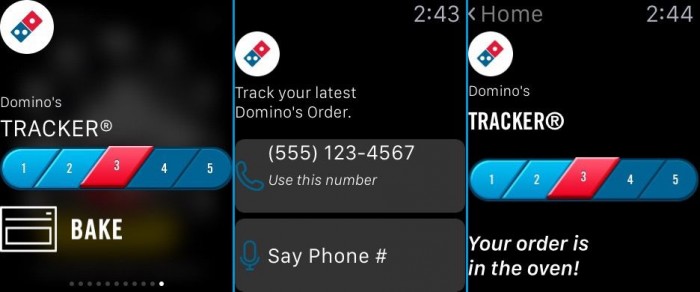 Dominoes Order Tracker